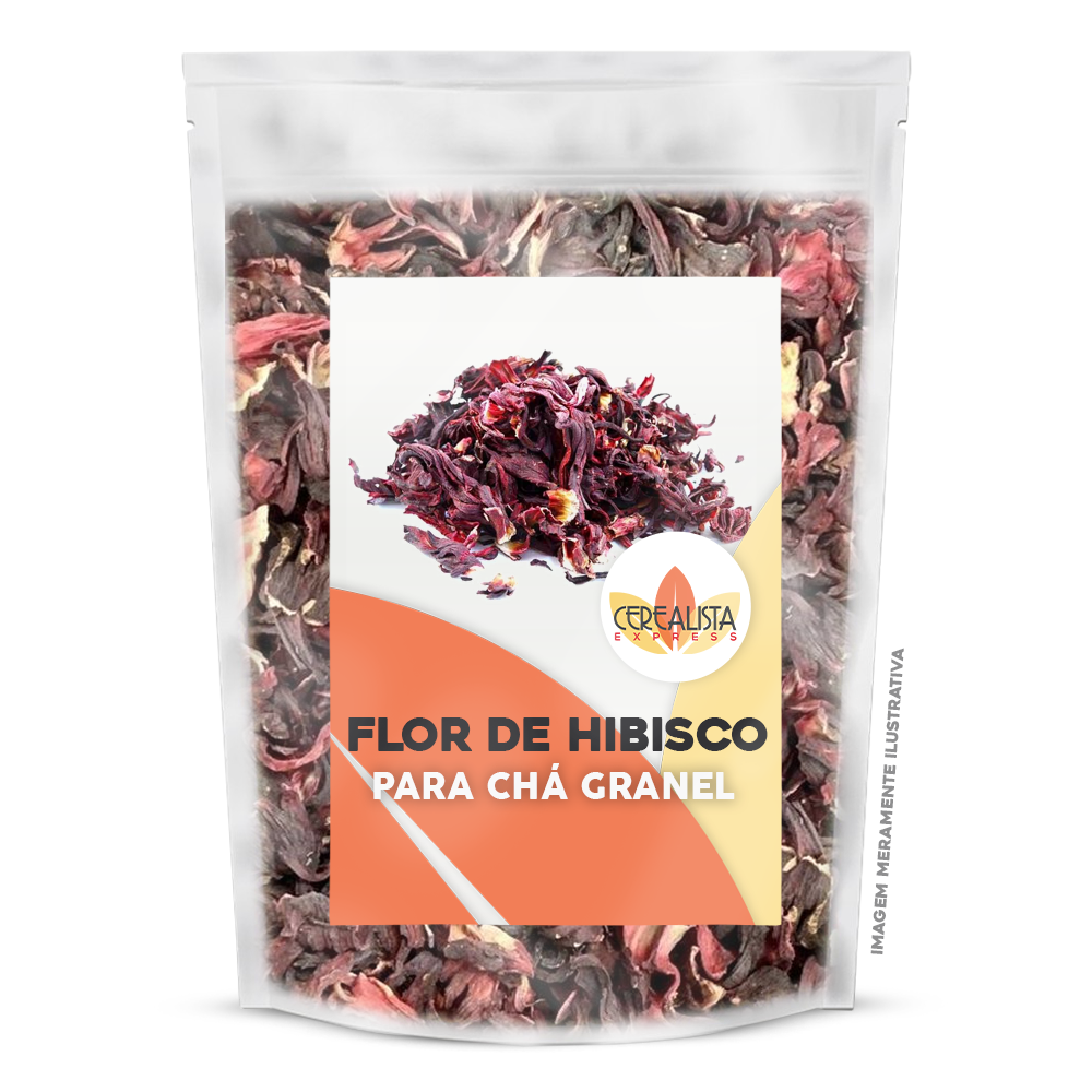 Hibisco Em Flor Desidratada Para Cha Natural A Granel