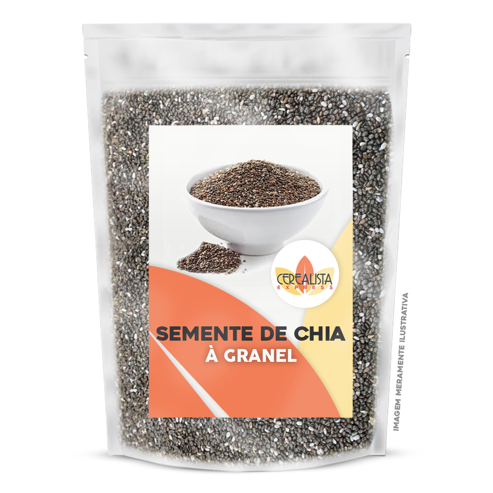 Semente de Chia Orgânica Chia em Grão Emagrecedor