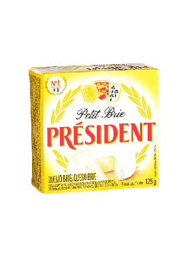 Queijo Petit Brie President 125g