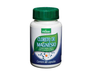 Cápsula de Cloreto de Magnésio Vitalab 60cp