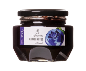 Geleia de Mirtilo Artesanal Myberries 300g