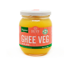 Manteiga Ghee com Sal Rosa Vegana 200g Benni