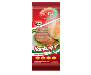 PST Hambúrguer de Soja Carne Vermelha Sora 125g 