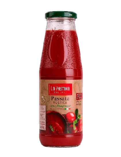 Molho de Tomate C/ Manjericão Passata Rústica La Pastina 680g