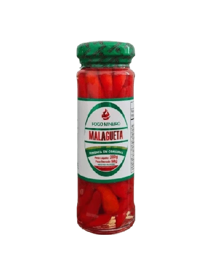 Pimenta Malagueta Vermelha Fogo Mineiro 200g