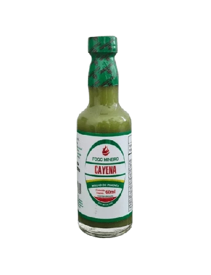 Molho de Pimenta Caiena Fogo Mineiro 60ml
