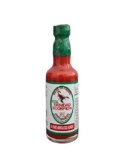 Molho de Pimenta Trinidad Scorpion Fogo Mineiro 60ml