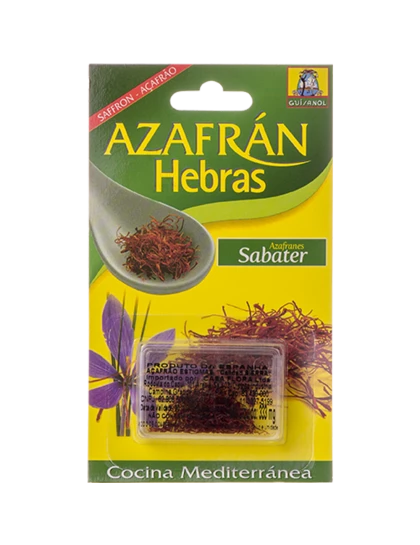 Açafrão em Rama Azafranes Sabater 0,33g