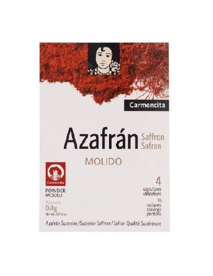 Açafrão Espanhol Em Pó Carmencita 0,4G