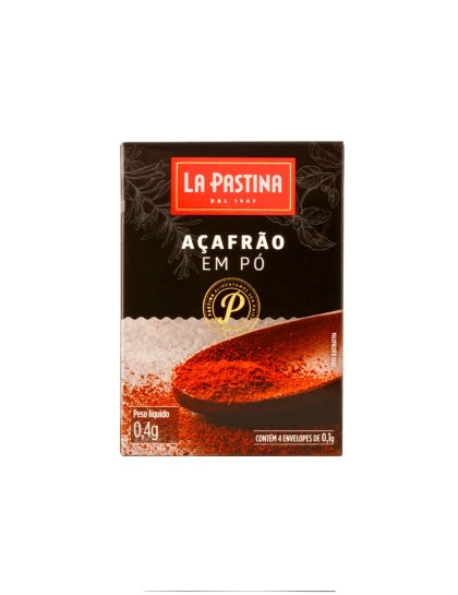 çafrão Espanhol em Pó La Pastina 400mg