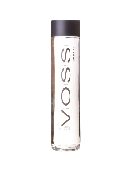 Água Voss Com Gás Sparkling Vidro 800ml