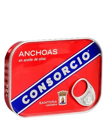 Anchova em Azeite de Oliva Consórcio 74g