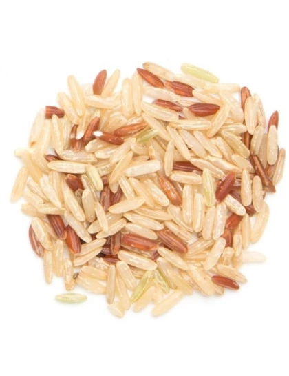Arroz Agulhinha Integral Branco com Vermelho a Granel