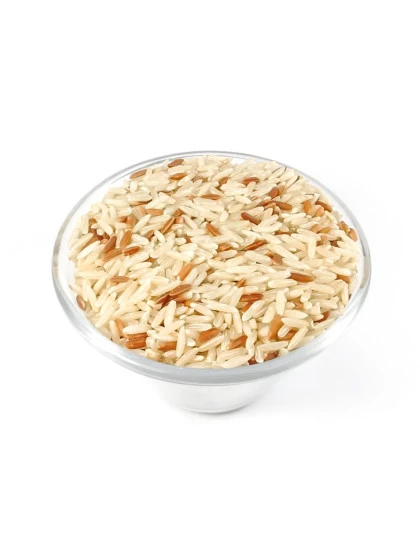 Arroz Agulhinha Integral Branco com Vermelho a Granel