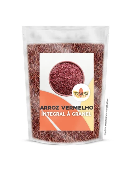 Arroz Vermelho Selvagem Integral Embalagem