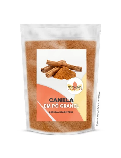 Canela em Pó Pura Embalagem