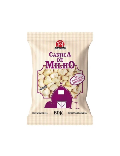 Canjica de Milho com Açúcar Orgânico Okoshi 50g