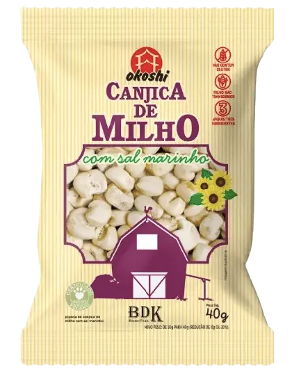 Canjica de Milho com Sal Marinho 40g