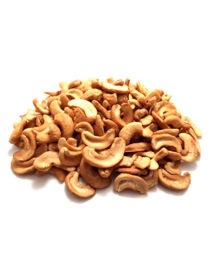 Castanha de Caju Metades com Sal a Granel