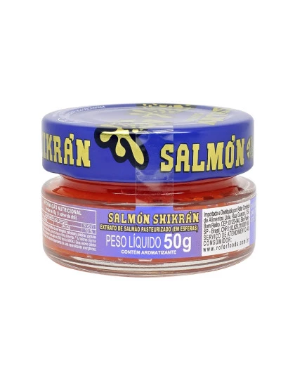 Caviar Shikran de Salmão Pasteurizado 50g