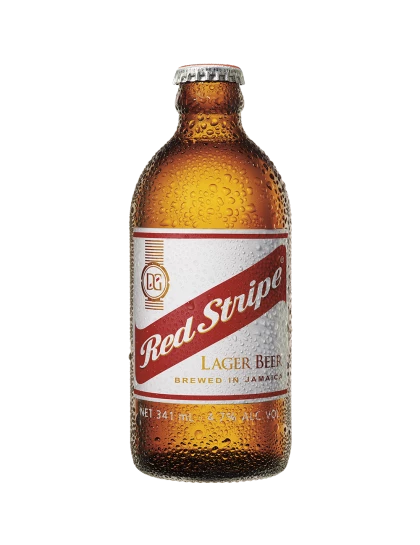 Pack 6un Cerveja Jamaicana Red Stripe Lager 330ML 