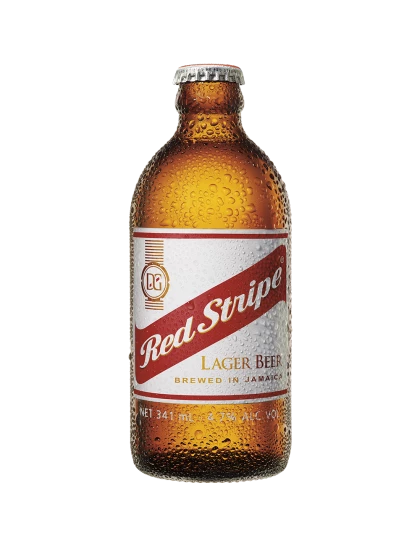 Pack 6un Cerveja Jamaicana Red Stripe Lager 330ML