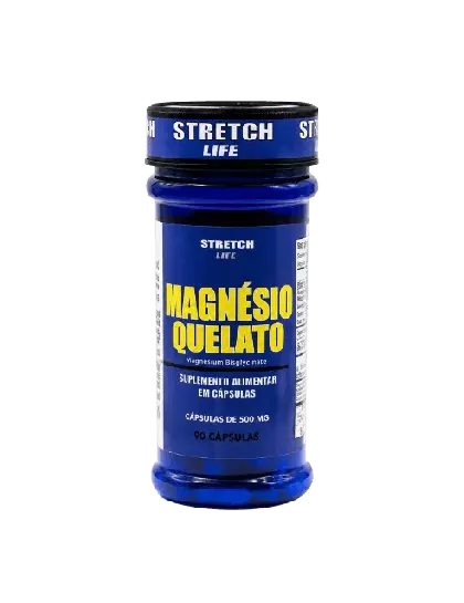 Magnésio Quelato 500mg 90 Cáps