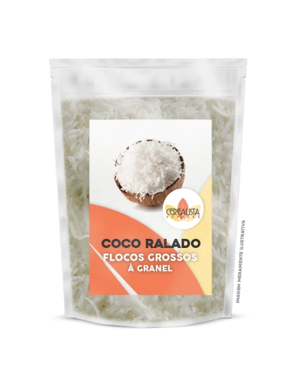 Coco Ralado em Flocos  Embalagem