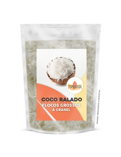 Coco Ralado em Flocos Embalagem
