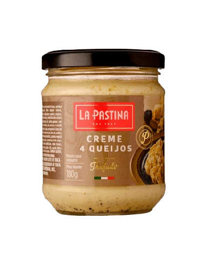 Creme 4 Queijos Trufado La Pastina 180g
