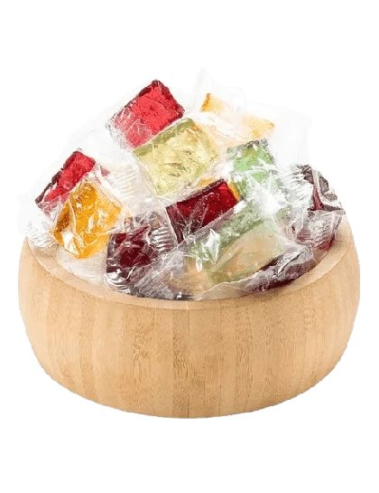 Bala de Algas Marinhas Sabor Futas Sweet Jelly a Granel