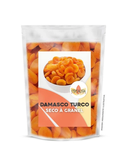 Damasco Seco Turco Doce Embalgem