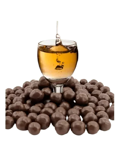 Dragee Licor de Rum ao Leite a Granel