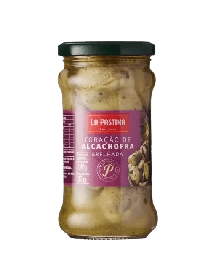 Coração de Alcachofra Grelhado La Pastina 165g