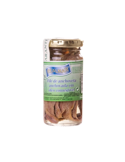 Filé de Anchova Realmar em Óleo Vegetal 210g