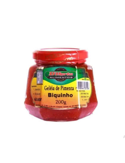 Geleia de Pimenta Biquinho D'horta 200g