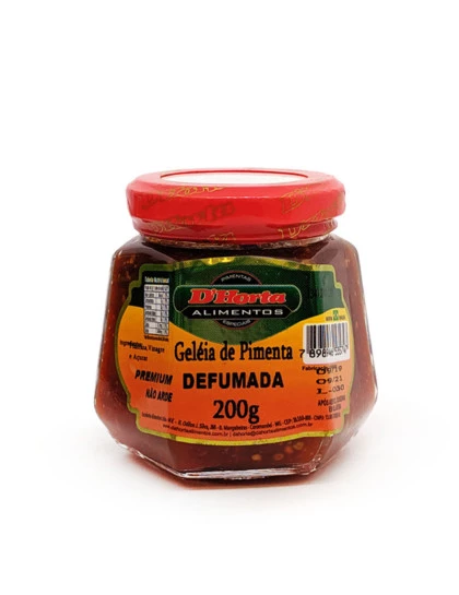 Geleia de Pimenta Defumada D'horta 200g