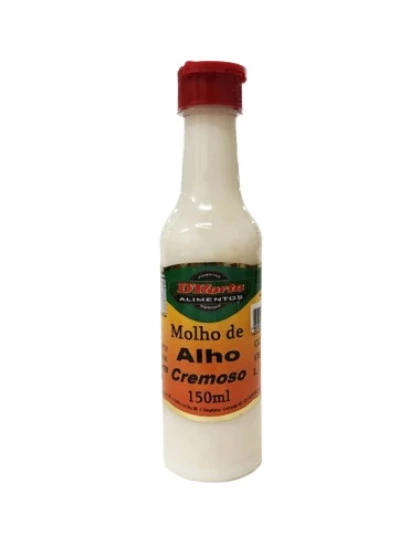 Molho de Alho Cremoso D'Horta 150ml