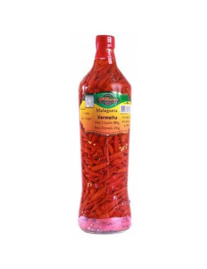 Pimenta Malagueta Vermelha D'horta 450g