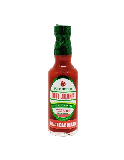 Molho de Pimenta Bhut Jolokia Fogo Mineiro 60ml