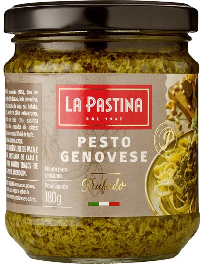 Molho Pesto Genovese Trufado La Pastina 180g