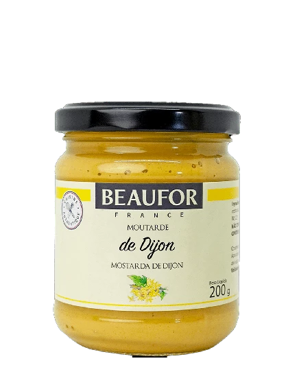 Mostarda Francesa de Dijon Beaufor 200g 