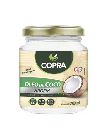 Óleo de Coco Virgem Copra 200ml