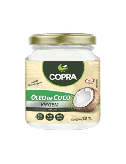 Óleo de Coco Virgem Copra 200ml