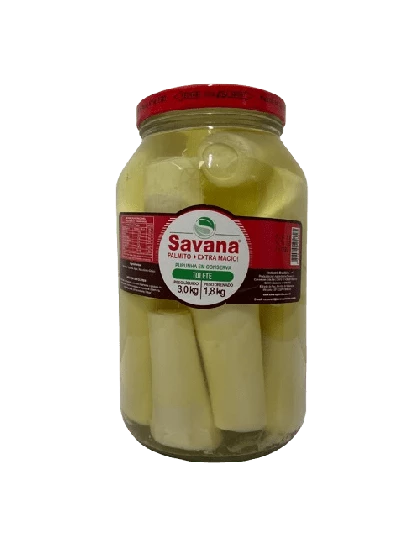 Palmito Pupunha Tolete Savana 1,8kg
