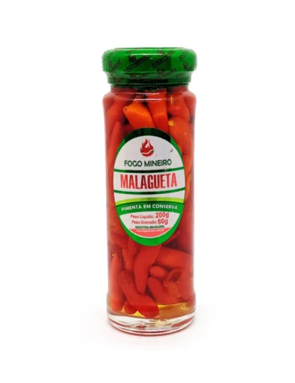 Pimenta Malagueta Vermelha Fogo Mineiro 200g