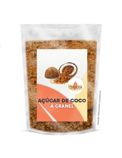 Açúcar de Coco a Granel  Pacote