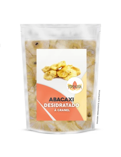 Abacaxi Desidratado em Rodelas a Granel Pacote