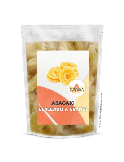 Abacaxi Glaceado em Rodelas a Granel Pacote