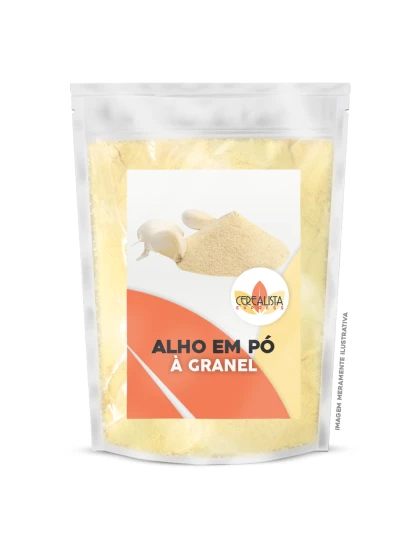 Alho em Pó Embalagem